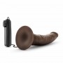 Dr. Skin - Dr. Dave Vibrator With Suction Cup - Chocolate - Dr Skin