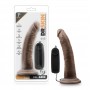 Dr. Skin - Dr. Dave Vibrator With Suction Cup - Chocolate - Dr Skin