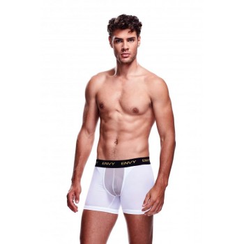 Envy Transparent Men's Shorts - White