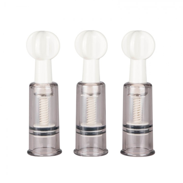 Nipple & Clit Suckers 3pcs - Easytoys Fetish Collection