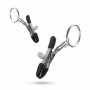 Metal Nipple Clamps With Ring - Easytoys Fetish Collection