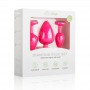 Silicone Butt Plug with Diamond - Pink - Easytoys Anal Collection