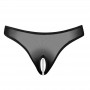 Underneath - Jade Crotchless Sheer Thong - Underneath