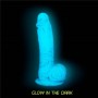 Addiction - Luke Glow In The Dark Dildo - 18 cm - Addiction