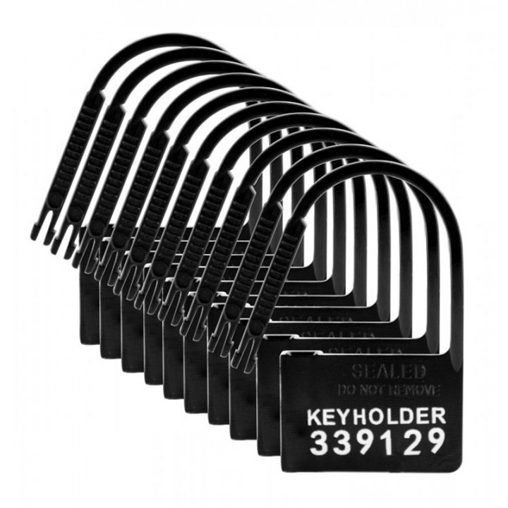 Keyholder 10 Pack Numbered Plastic Chastity Locks - Master Series