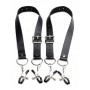 Spread Labia Spreader Straps with Clamps - Master Series