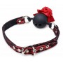 Eye-Catching Ball Gag With Rose - Master Series