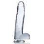 Jock C-Thru Transparante Dildo - 31 cm - Jock