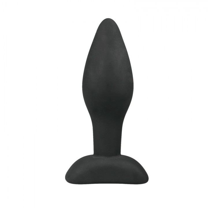 Small Black Silicone Buttplug - Easytoys Anal Collection