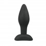 Small Black Silicone Buttplug - Easytoys Anal Collection