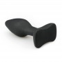 Small Black Silicone Buttplug - Easytoys Anal Collection