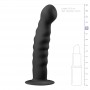 Silicone Suction Cup Dildo - Black - Easytoys Anal Collection