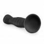 Silicone Suction Cup Dildo - Black - Easytoys Anal Collection