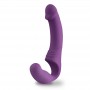 Strapless Strap-On Vibrator - Purple - Easytoys Vibe Collection