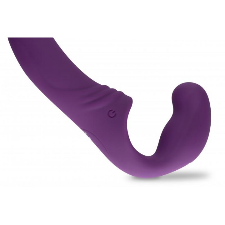 Strapless Strap-On Vibrator - Purple - Easytoys Vibe Collection