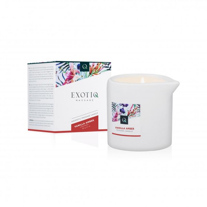 Exotiq Massage Candle Vanilla Amber - 60g - Exotiq