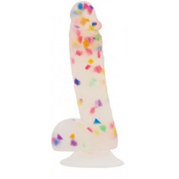 Addiction - Party Marty Confetti Dildo - 18 cm