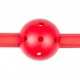 Ball Gag With PVC Ball - Red - Easytoys Fetish Collection