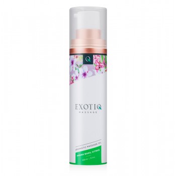 Exotiq Massage Oil Basil Citrus - 100 ml