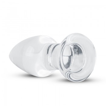 Clear Glass Buttplug