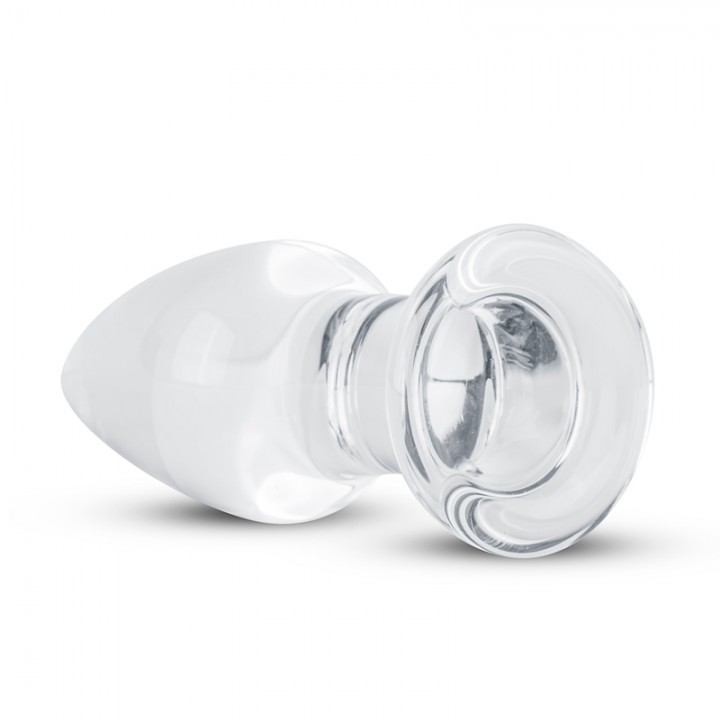 Clear Glass Buttplug - Gildo