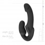 No-Parts - Morgan Strapless Strap-On Dildo - 22 cm - Black - No-Parts