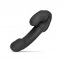 No-Parts - Morgan Strapless Strap-On Dildo - 22 cm - Black - No-Parts