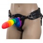 Addiction - Justin Rainbow Silicone Dildo - 19 cm - Addiction