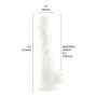 Addiction - Pearl Dildo With Suction Cup - 20 cm - Addiction