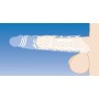 Extender Penis Sleeve With Nubs - Clear - Size Matters