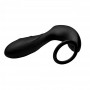 Silicone Prostate Vibrator and Strap with Remote Control - Under Control