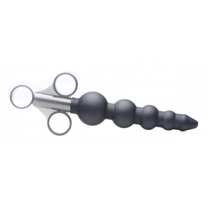 Silicone Graduated Beads Lube Applicator - Master Series