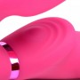 G-Pulse Vibrating Strapless Dildo With Remote Control - Pink - Strap U