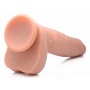 Vibrating & Thrusting XL Dildo with Suction Cup and Balls - Big Shot