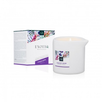 Exotiq Massage Candle Violet Rose - 60g