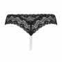 Underneath - Crotchless Mira G-string With Pearl Chain - Underneath