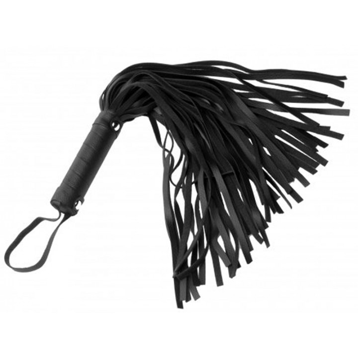 Pleather Pleasure Mini Flogger - Strict Leather