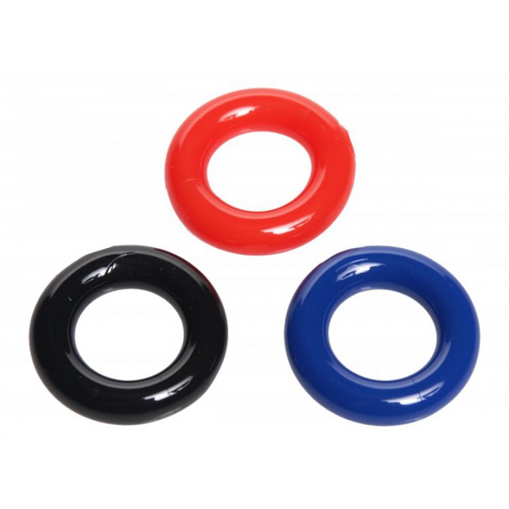 Stretchy Cock Ring 3 Pack - Trinity Vibes