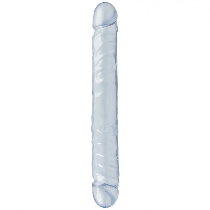 Crystal Jellies - 12 Inch Jr. Double Dong - Crystal Jellies