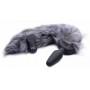 Vibrating Anal Plug With Tail - Fox - Tailz