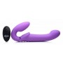 G-Pulse Vibrating Strapless Strap-On - Purple - Strap U