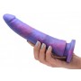 Magic Stick Silicone Dildo With Glitter - 20 cm - Strap U