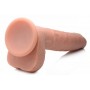 Vibrating & Thrusting XL Dildo with Suction Cup and Balls - Big Shot