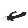 Stellar Vibe Rabbit Vibrator - Black - Easytoys Vibe Collection