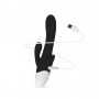 Stellar Vibe Rabbit Vibrator - Black - Easytoys Vibe Collection