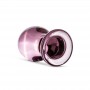 Pink Glass Buttplug - Gildo