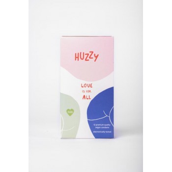 Huzzy 12 Pack Vegan Condoms