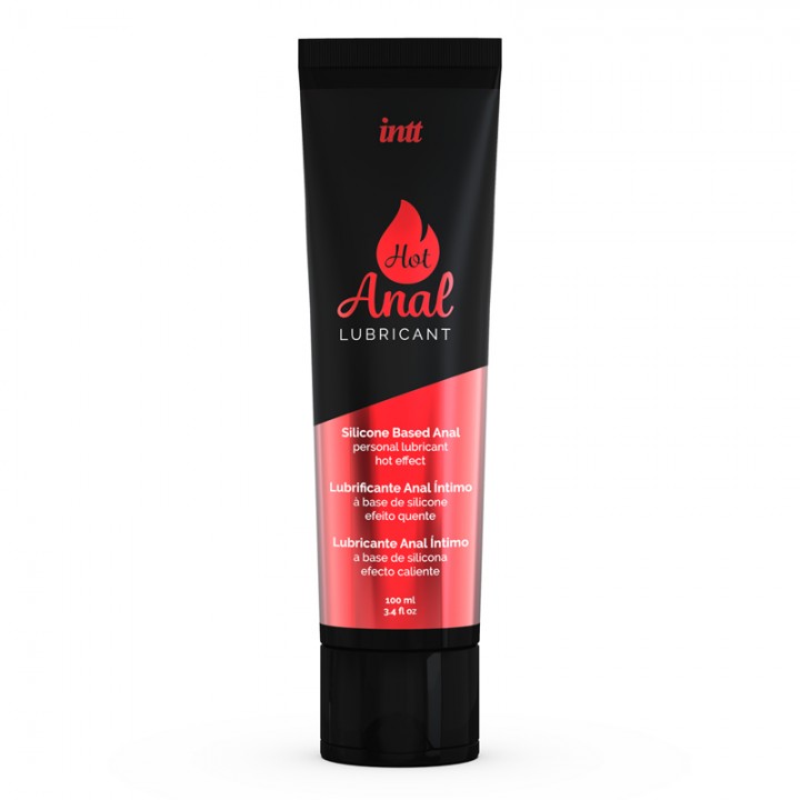 Hot Anal Warming Silicone Lubricant - INTT