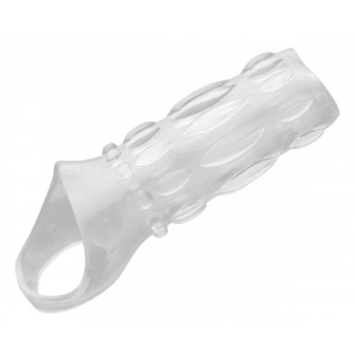 Clear Sensations Enhancer Sex Sleeve - Size Matters