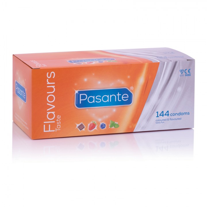 Pasante Flavours condoms 144pcs - Pasante